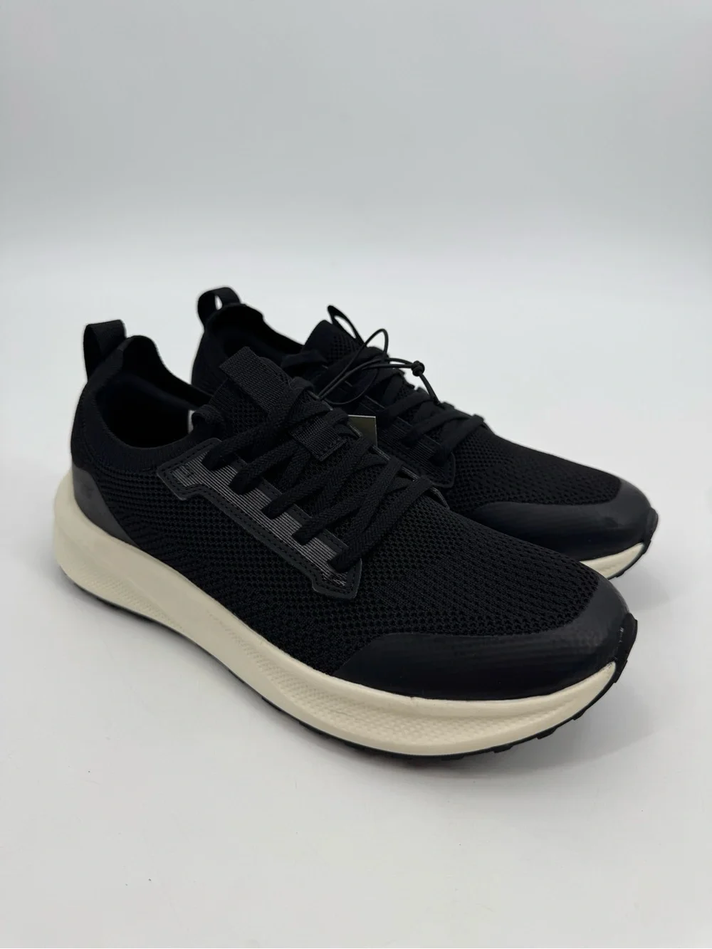 Goodfellow & Co Lee Black Mesh Lace-Up Sneakers Men’s Size 8 Brand New